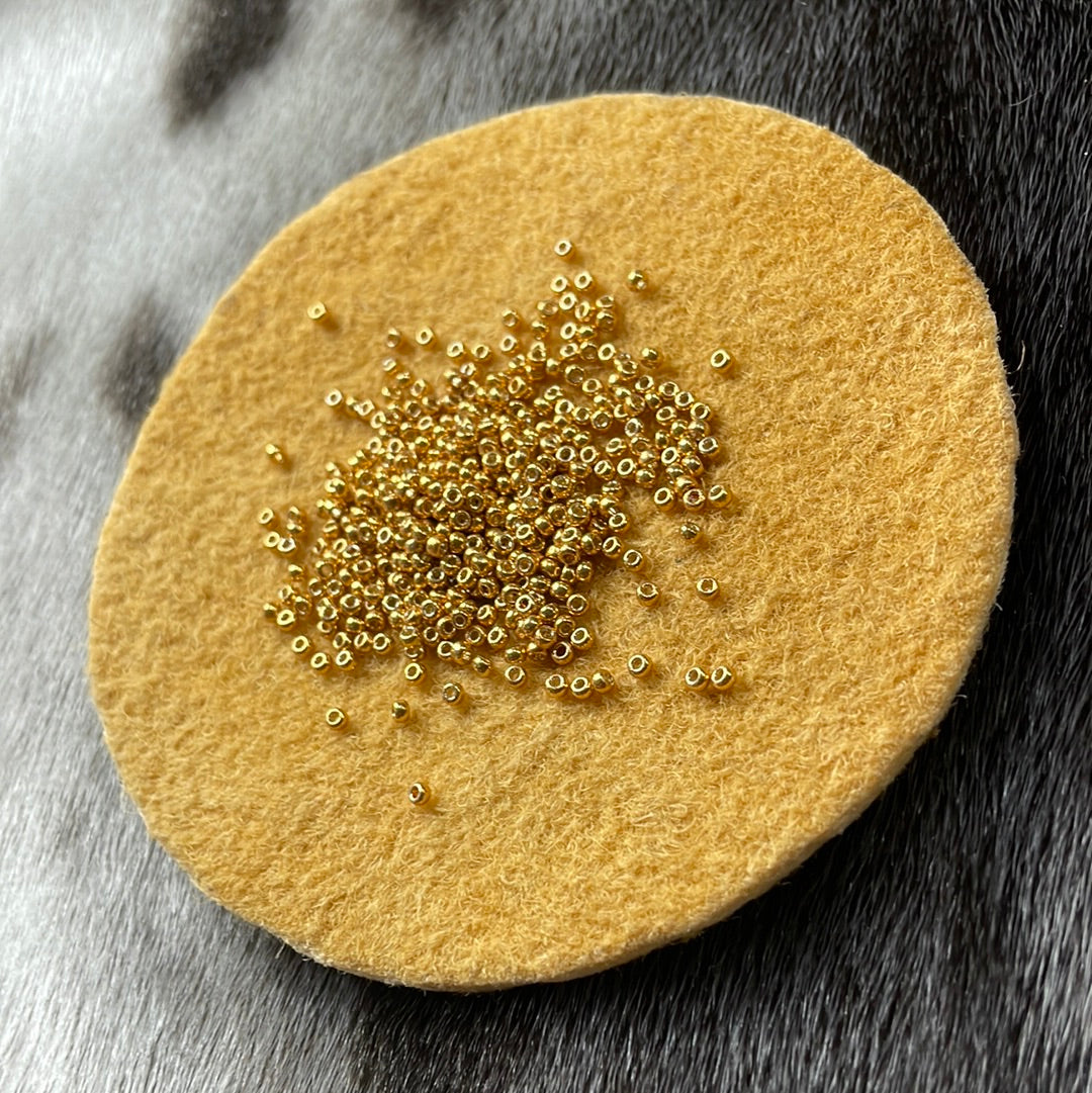 11/0 Miyuki Seed Bead - Yellow Gold