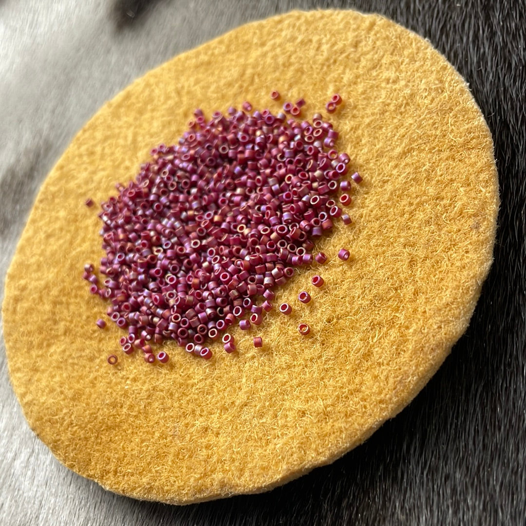 11/0 Miyuki Delica - Rosewood Matte AB