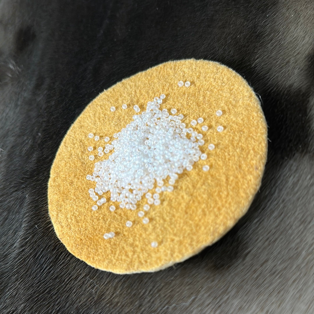 11/0 Miyuki Seed Bead - Crystal AB Matte