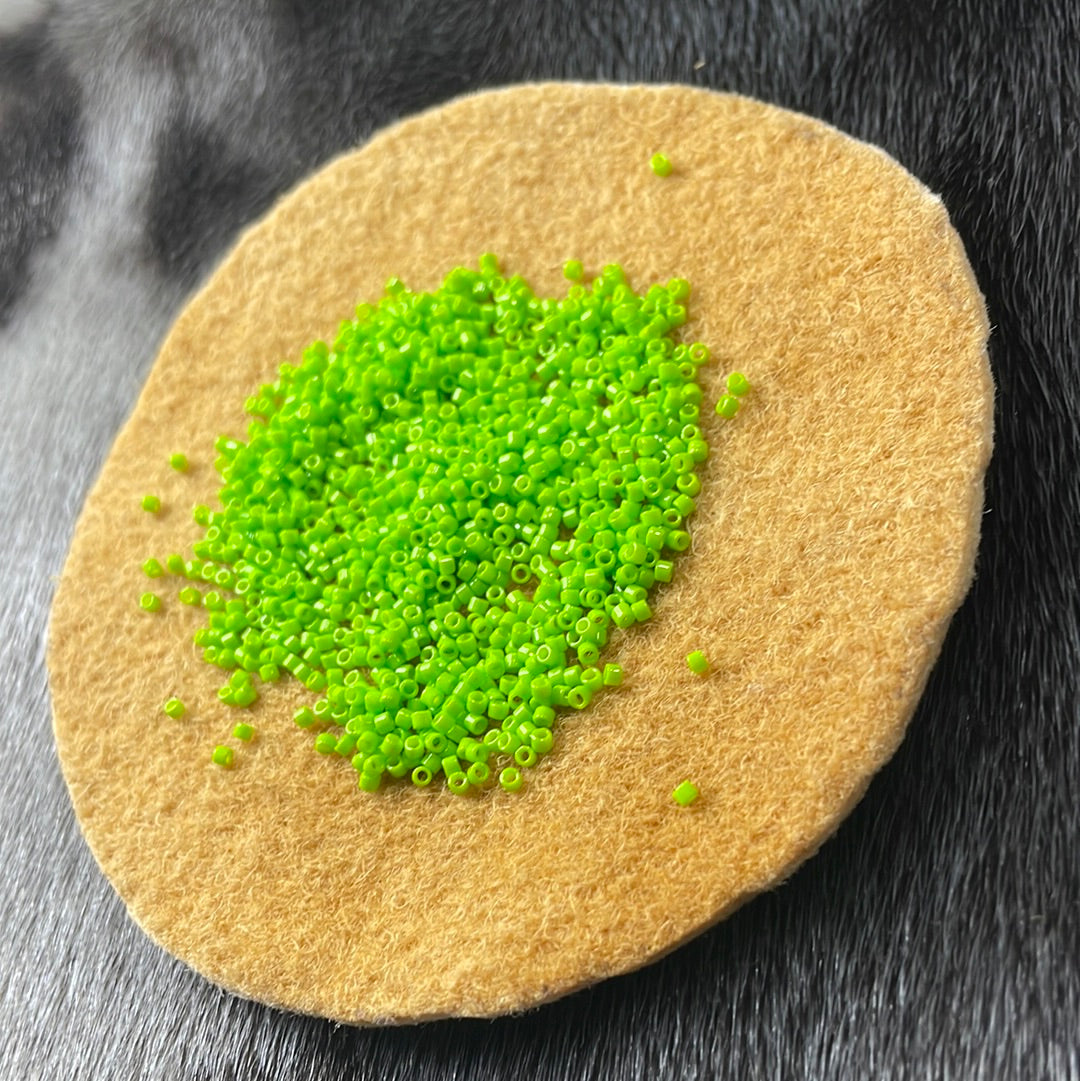 11/0 Miyuki Delica - Neon Green