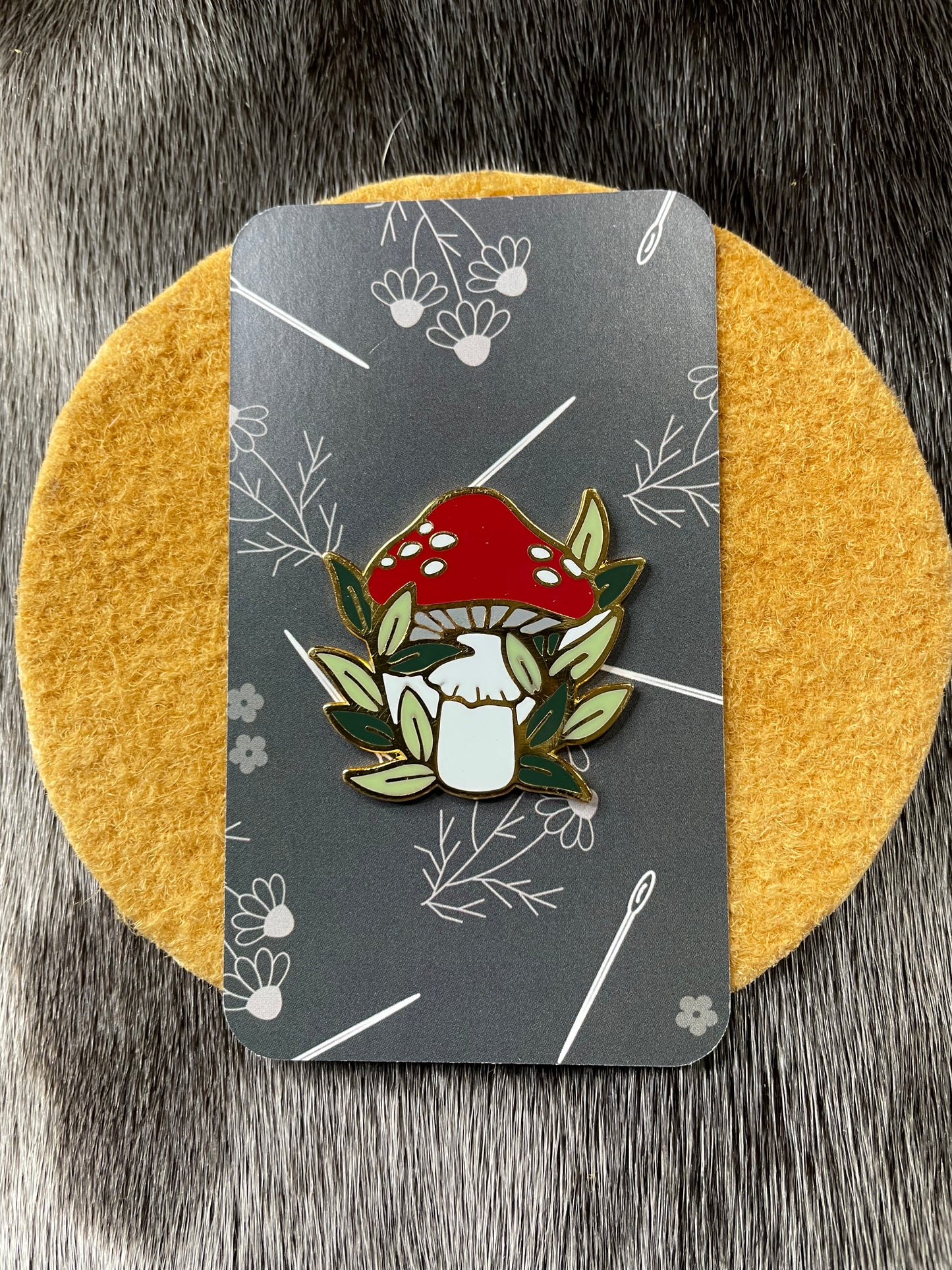 F&F Needle Minder - Mushroom
