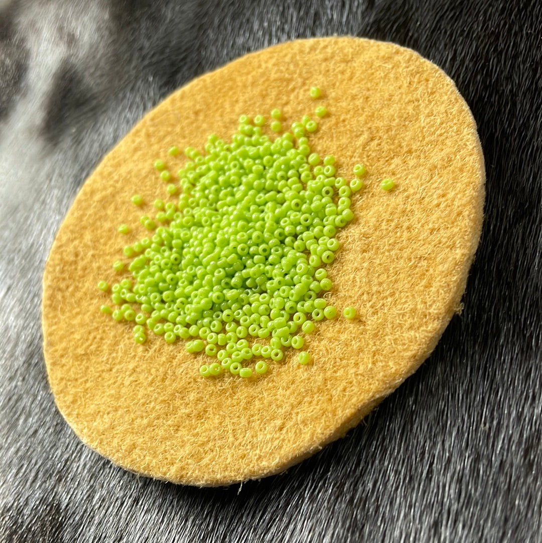 11/0 Miyuki Seed Bead - Chartreuse Op.