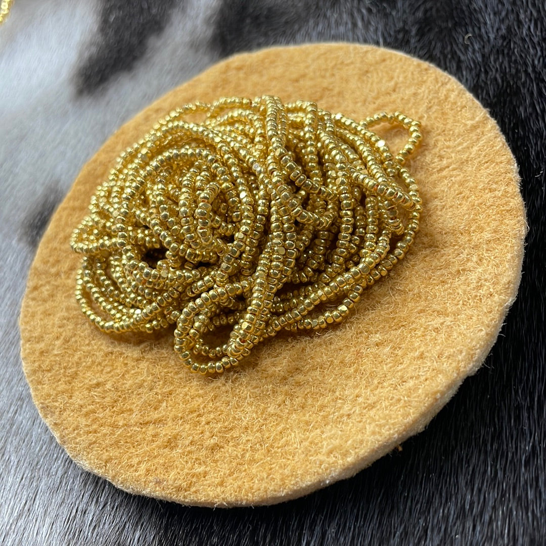 11/0 Charlotte Cut - Premium Gold