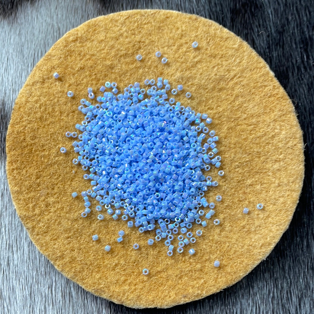 11/0 Miyuki Delica - Blue Agate AB