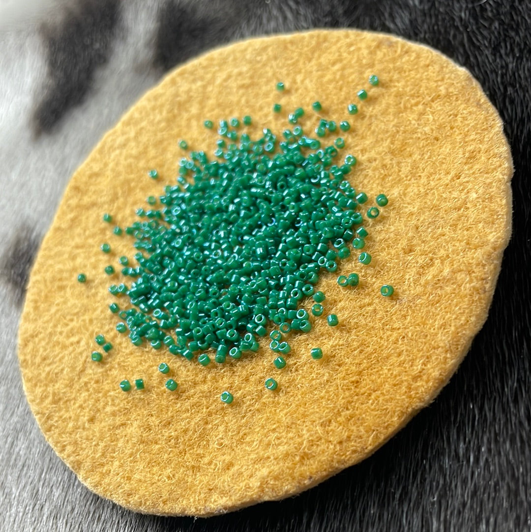 11/0 Miyuki Delica - Green Jade