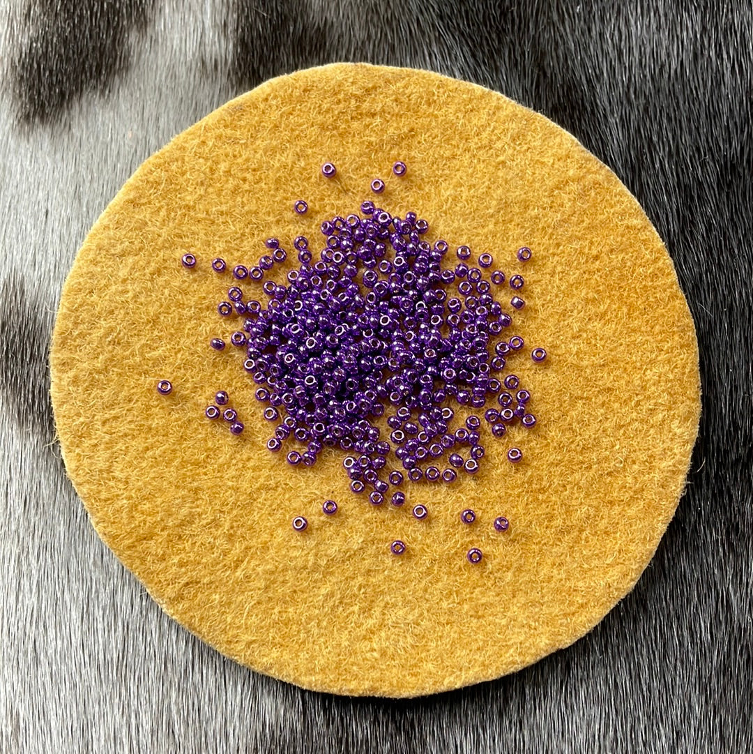 11/0 Miyuki Seed Bead - Purple Orchid