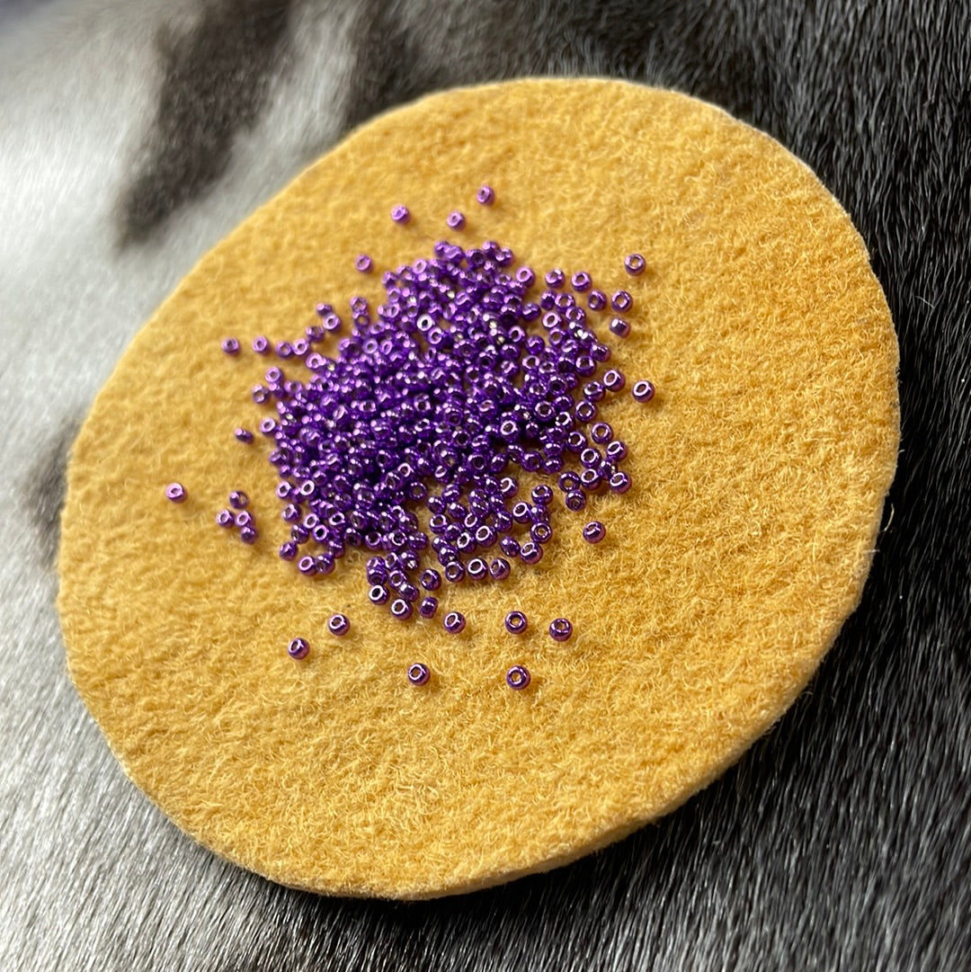 11/0 Miyuki Seed Bead - Purple Orchid