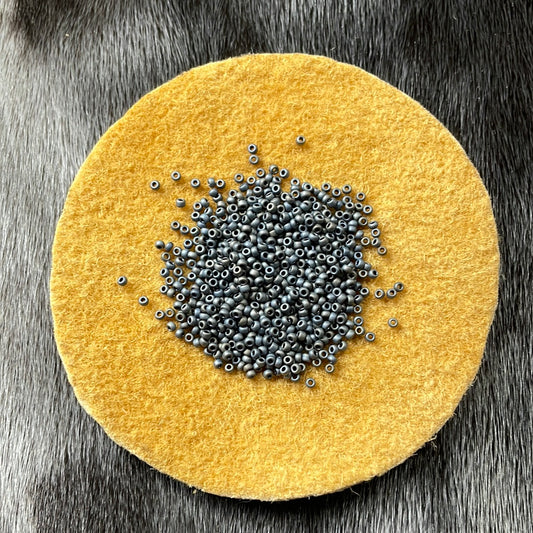 11/0 Miyuki Seed Bead - Silver Grey