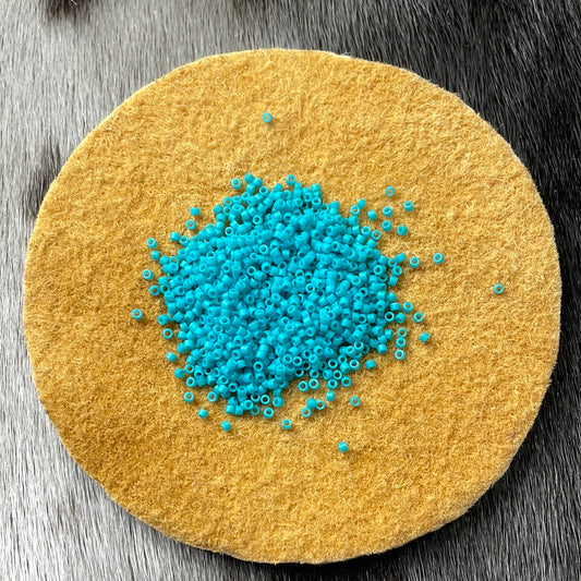 11/0 Miyuki Delica - Turquoise Matte