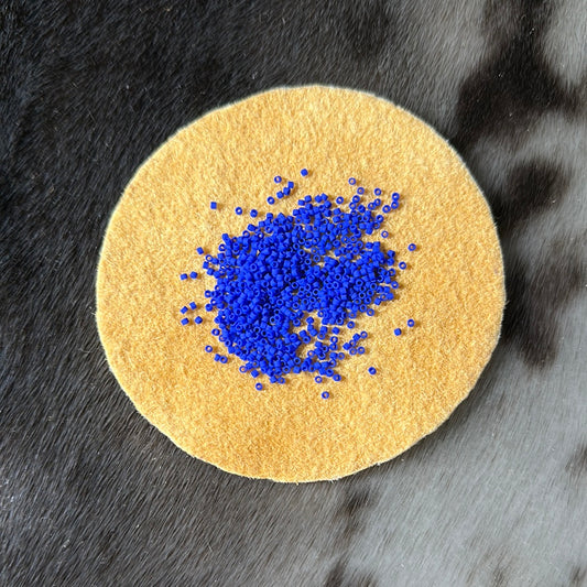 11/0 Miyuki Delica - Cobalt Blue Matte