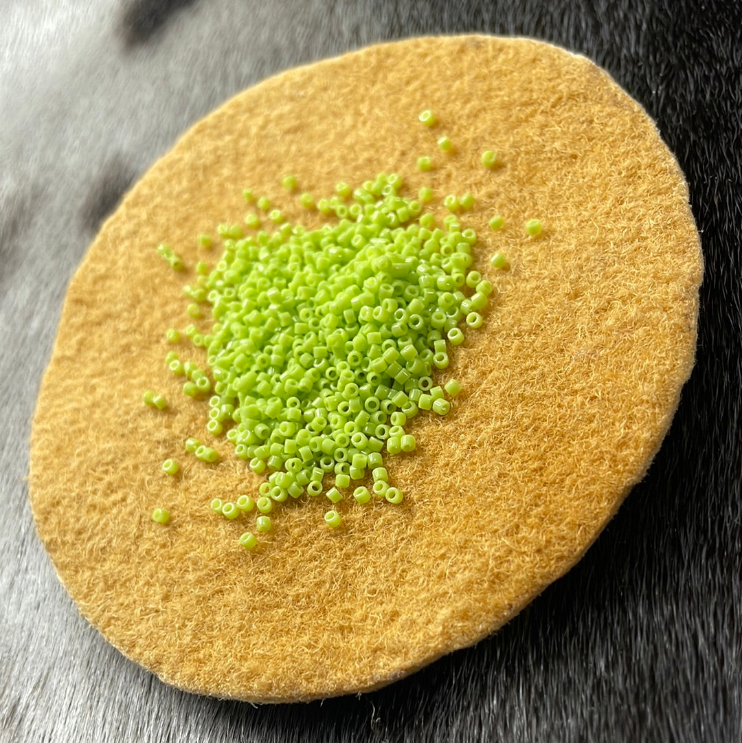 11/0 Miyuki Delica - Chartreuse