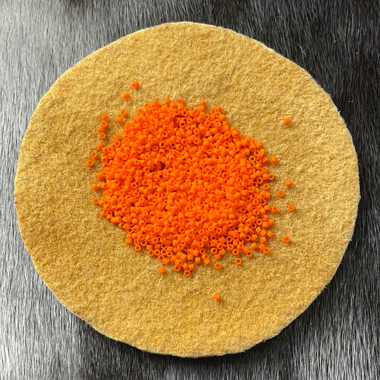 11/0 Miyuki Delica - Orange Matte