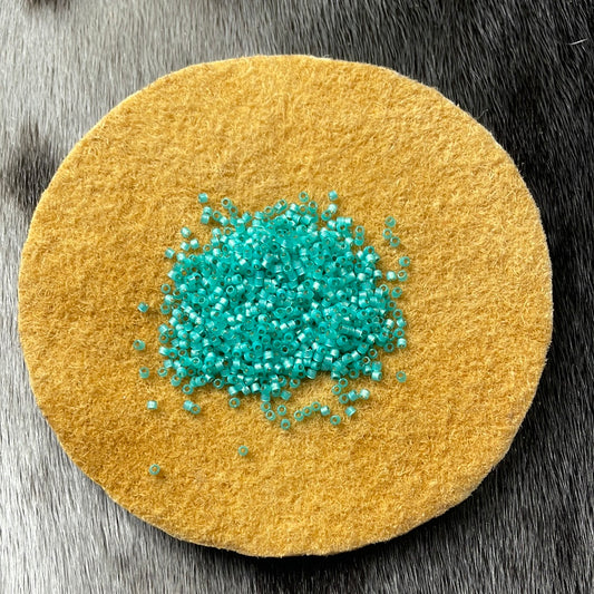 11/0 Miyuki Delica - Aqua SL Opal