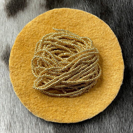 11/0 Charlotte Cut - Metallic Gold