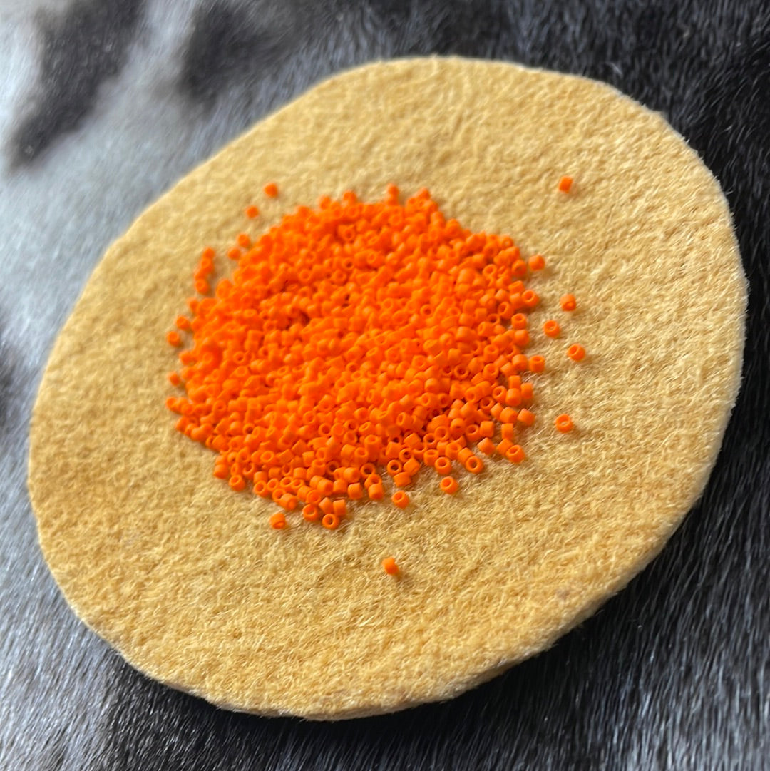 11/0 Miyuki Delica - Orange Matte