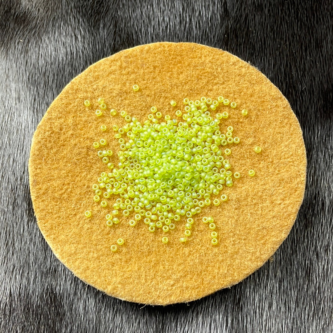 11/0 Miyuki Seed Bead - Chartreuse Tr.