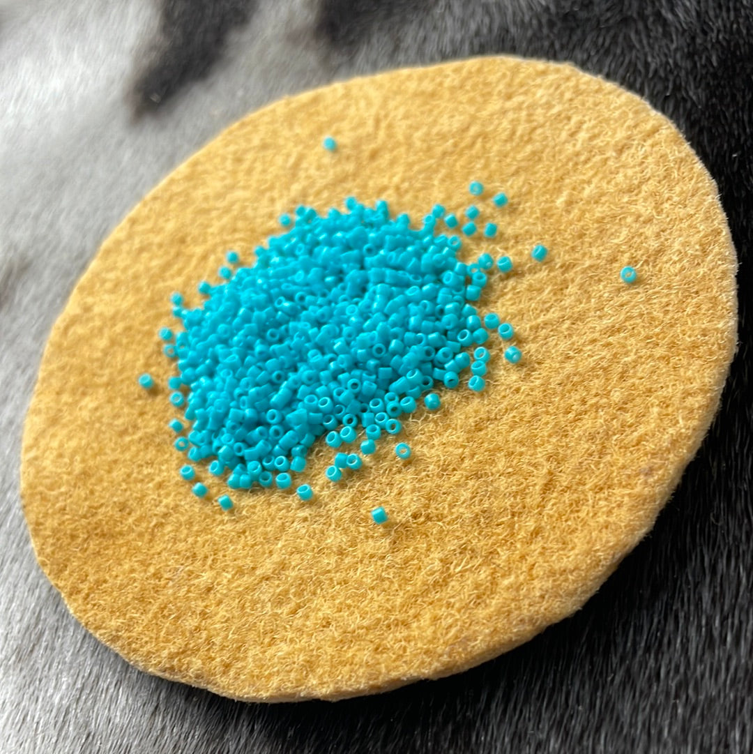 11/0 Miyuki Delica - Turquoise Matte