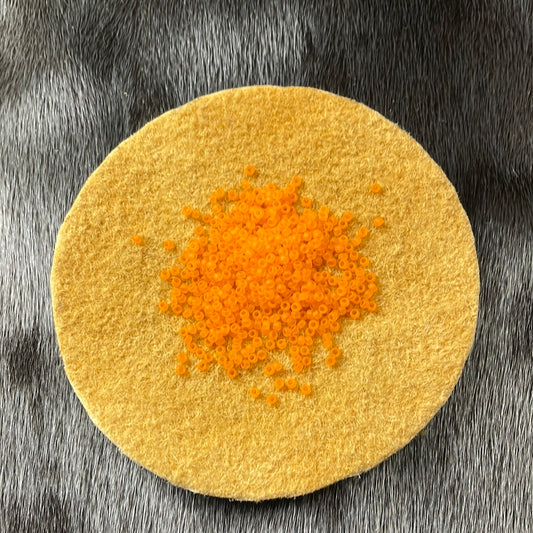 11/0 Miyuki Seed Bead - Orange