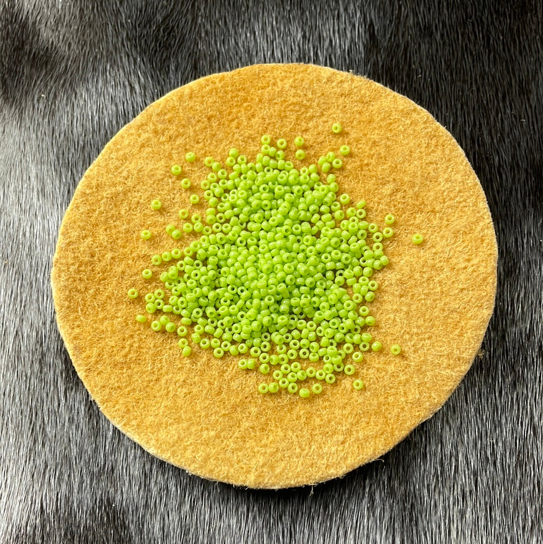 11/0 Miyuki Seed Bead - Chartreuse Op.