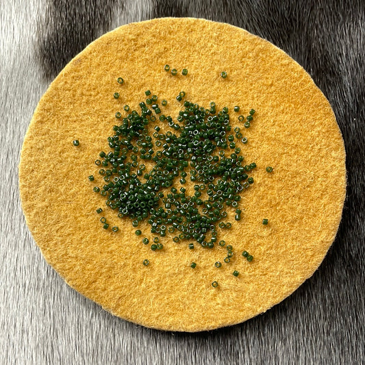 11/0 Miyuki Delica - Forest Green