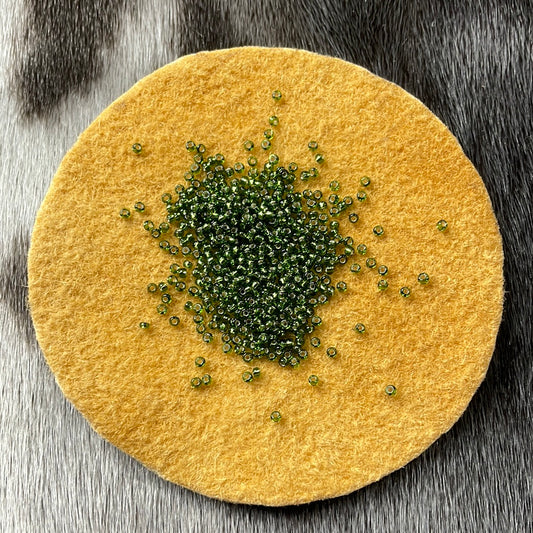 11/0 Miyuki Seed Bead - Olive