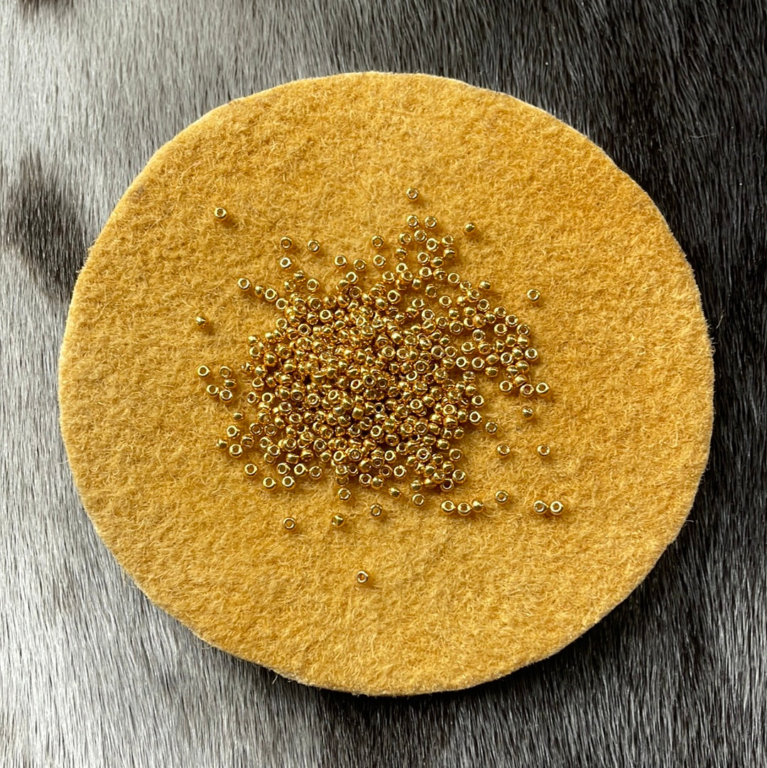 11/0 Miyuki Seed Bead - Yellow Gold