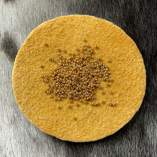 11/0 Miyuki Seed Bead - Yellow Gold