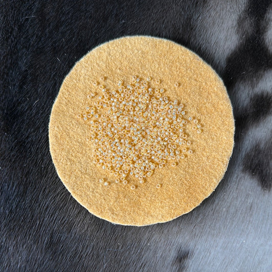 11/0 Miyuki Seed Bead - Apricot S/L alabaster