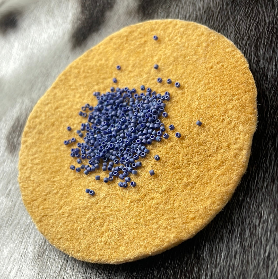 11/0 Miyuki Delica - Blue Indigo Matte AB