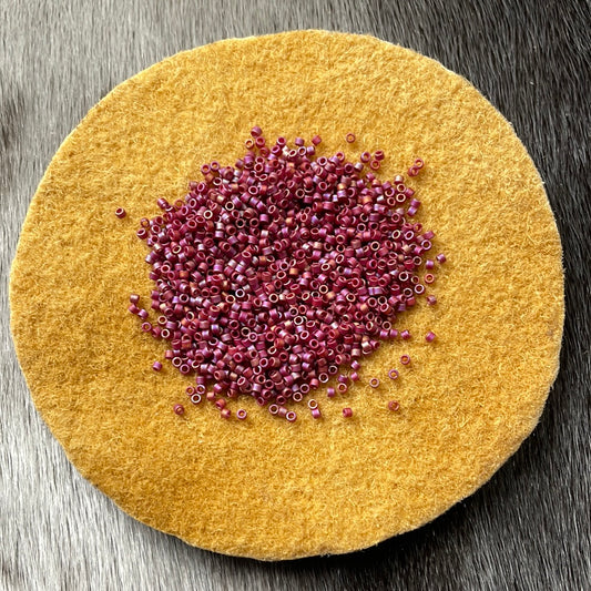 11/0 Miyuki Delica - Rosewood Matte AB