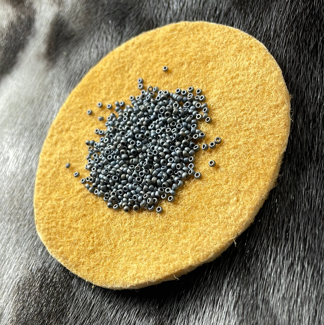 11/0 Miyuki Seed Bead - Silver Grey