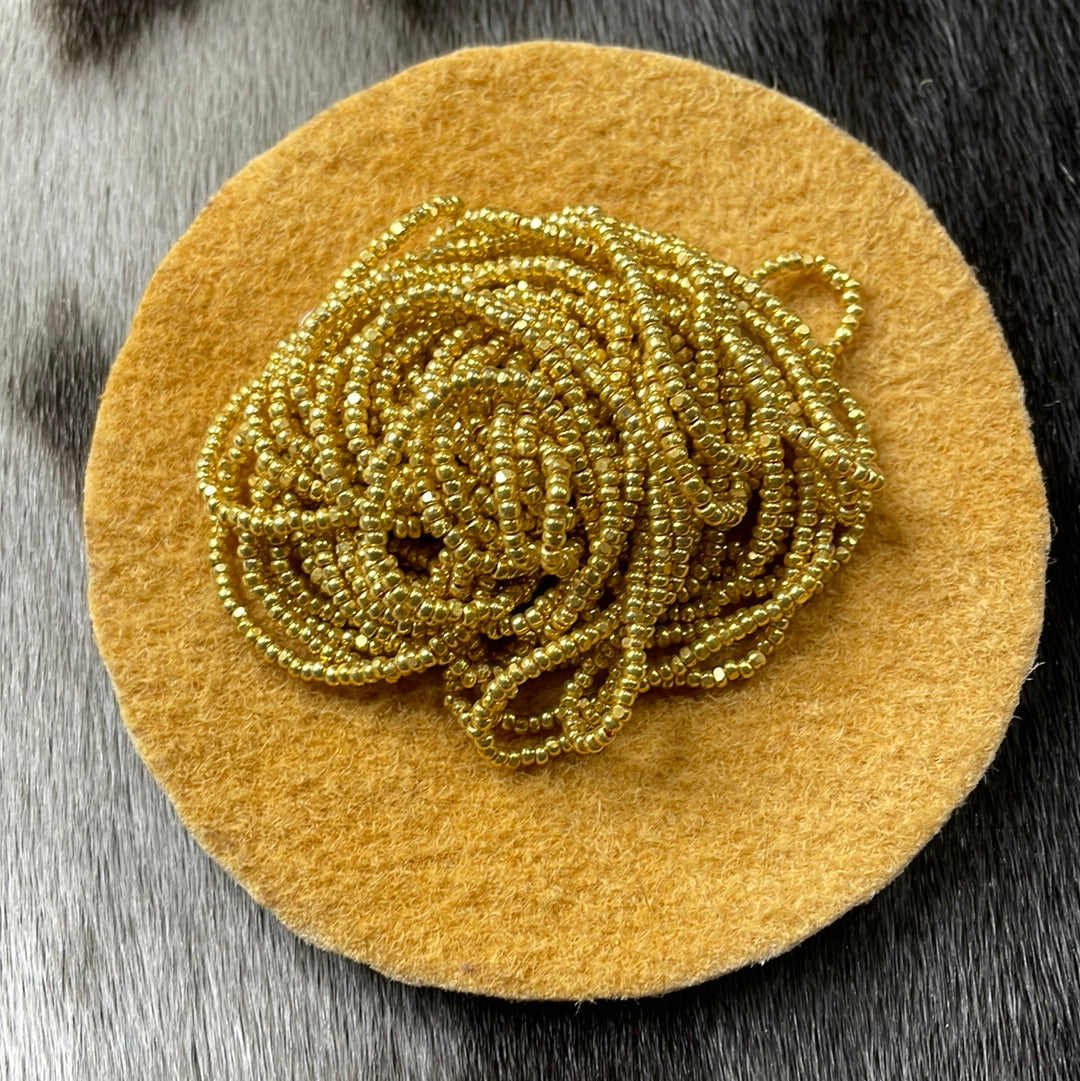 11/0 Charlotte Cut - Premium Gold