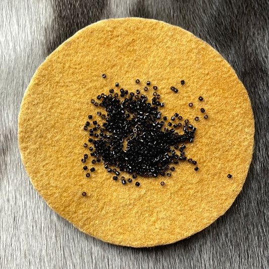 11/0 Miyuki Delica - Black Op.