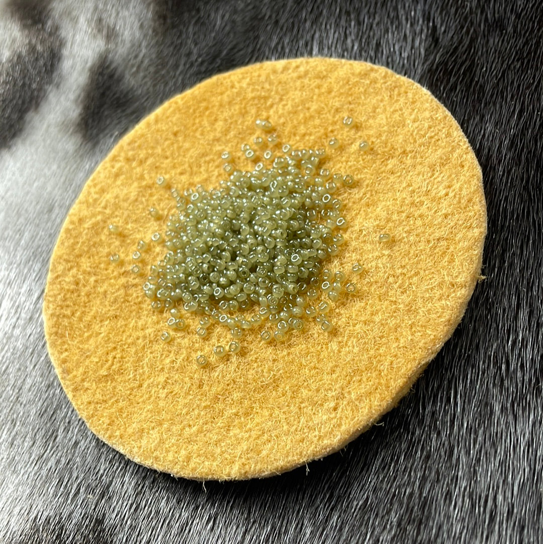 11/0 Miyuki Seed Bead - Light Olive