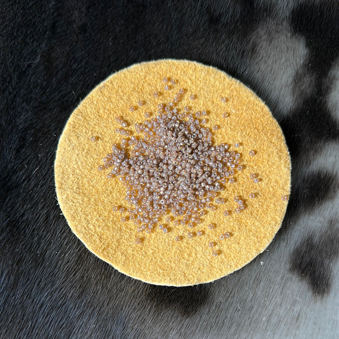 11/0 Miyuki Seed Bead - Rosebronze S/L dyed alabaster