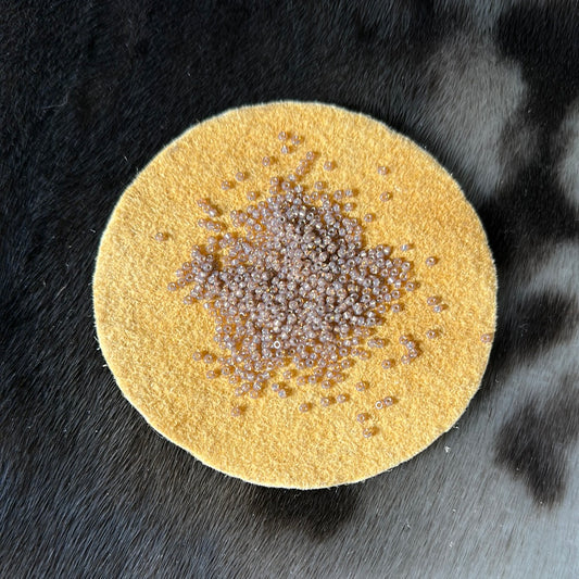 11/0 Miyuki Seed Bead - Rosebronze S/L dyed alabaster