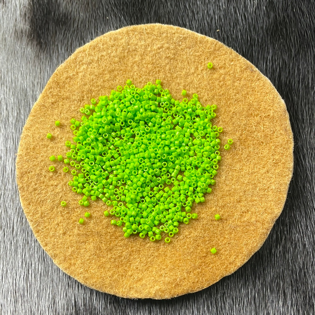 11/0 Miyuki Delica - Neon Green