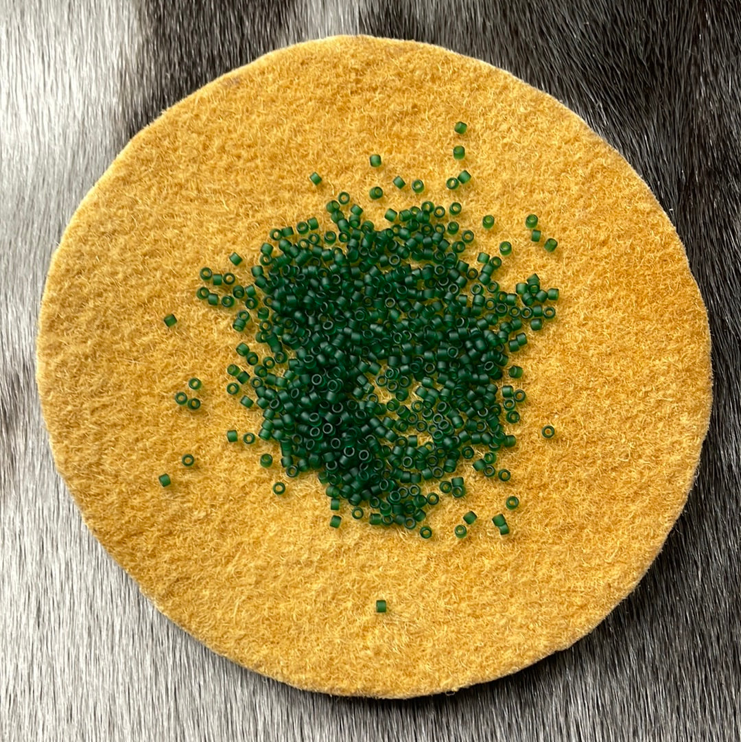 11/0 Miyuki Delica - Dark Emerald