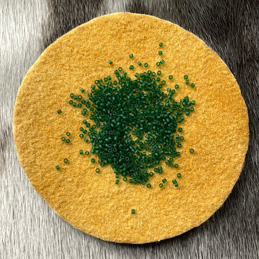 11/0 Miyuki Delica - Dark Emerald