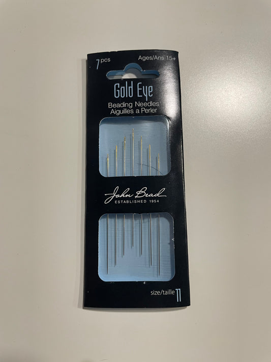 11 - beading needles