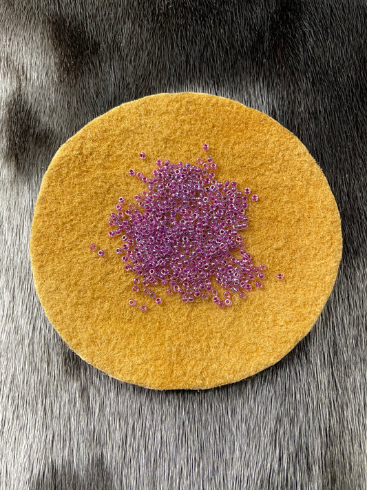 11/0 Miyuki Seed Bead - Magenta AB