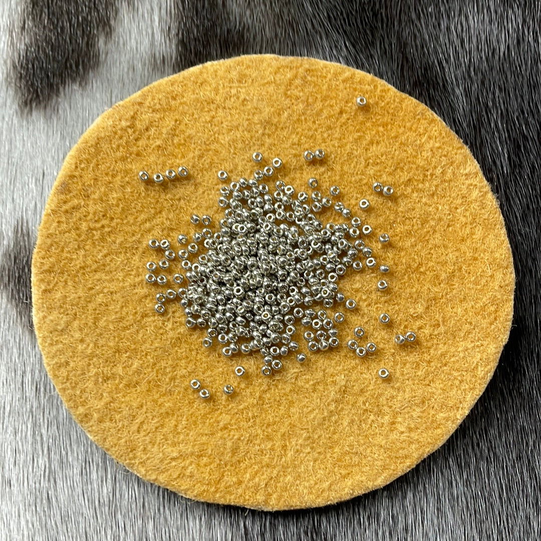 11/0 Miyuki Seed Bead - Light Pewter