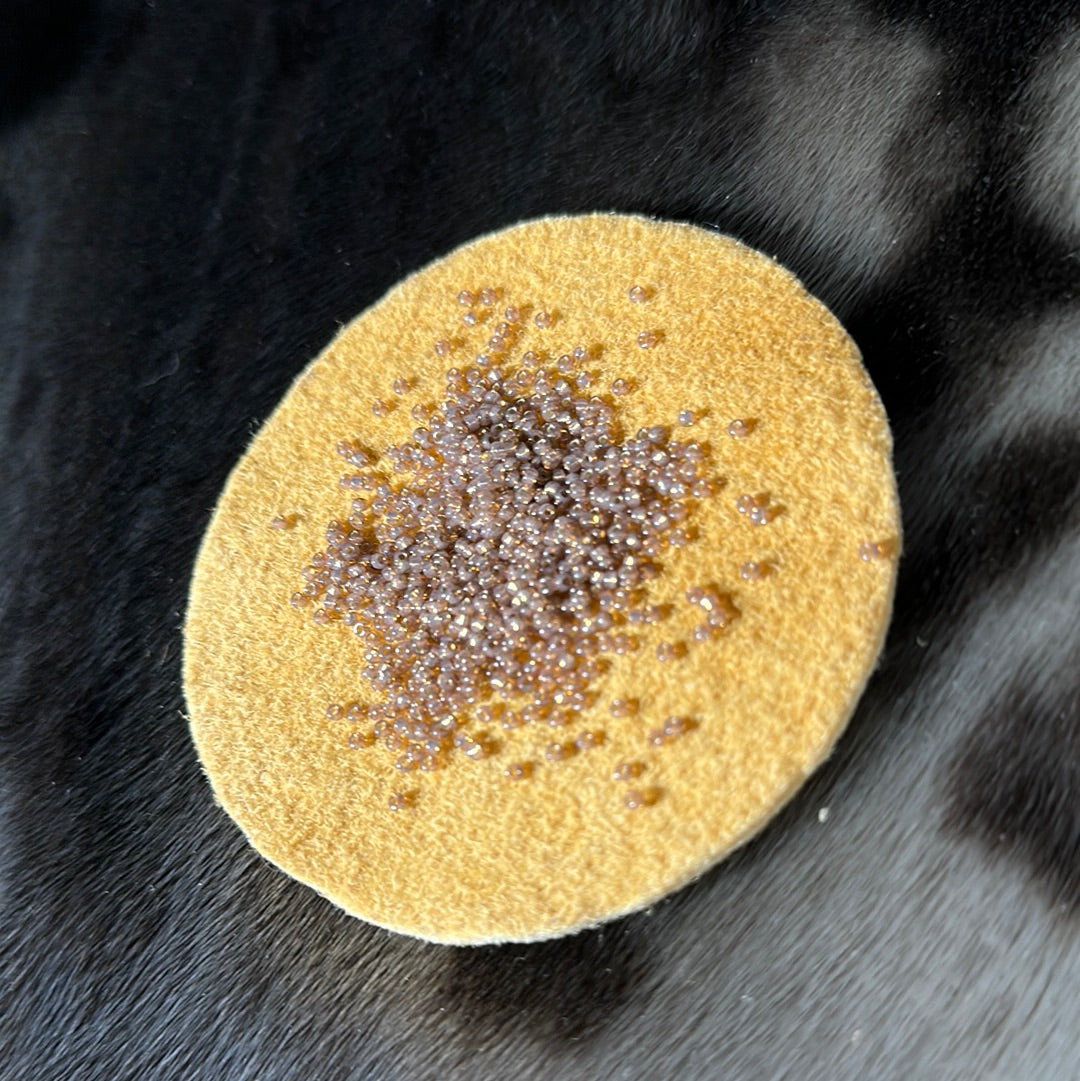 11/0 Miyuki Seed Bead - Rosebronze S/L dyed alabaster