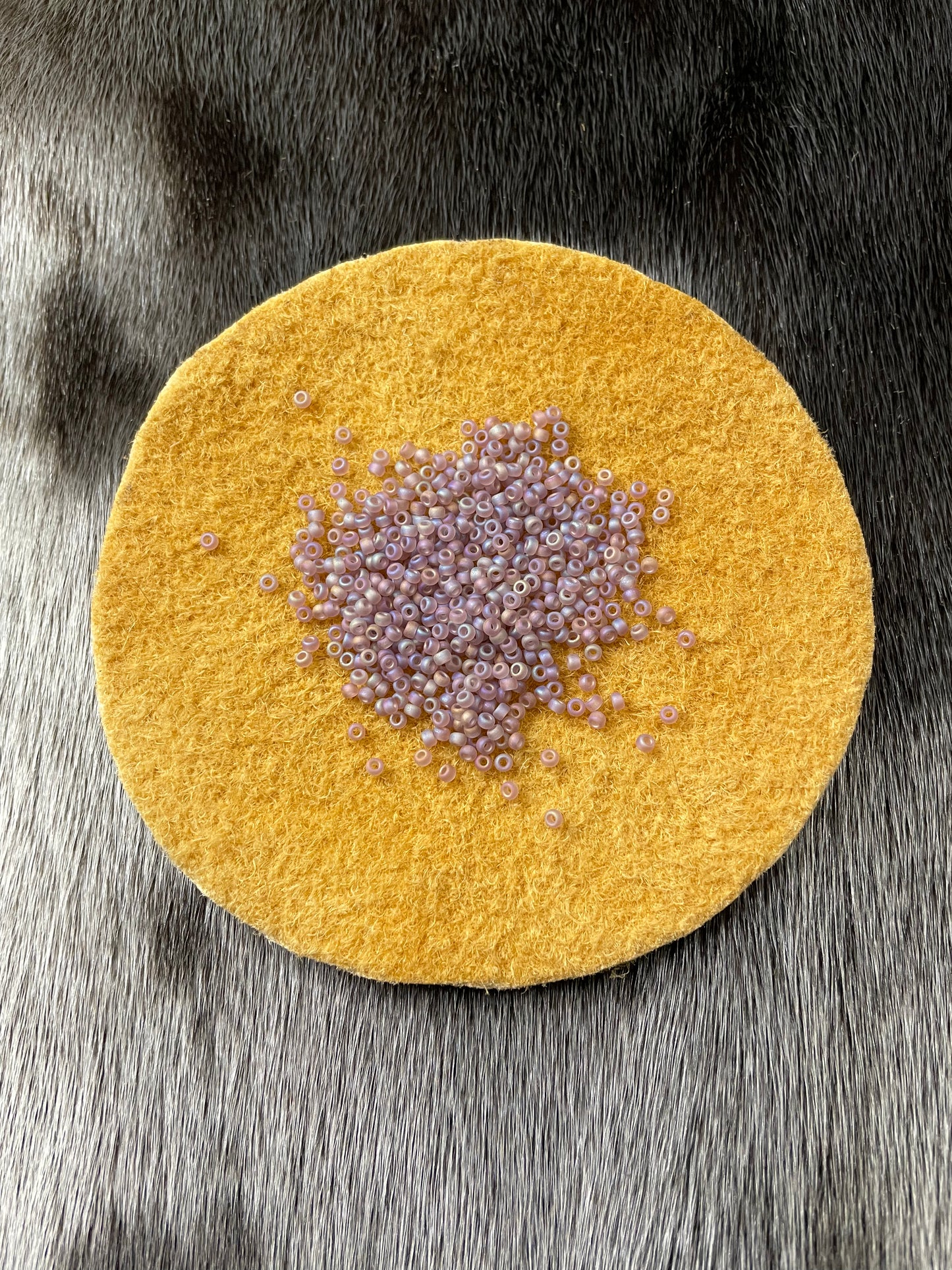 11/0 Miyuki Seed Bead - Smoky Amethyst AB