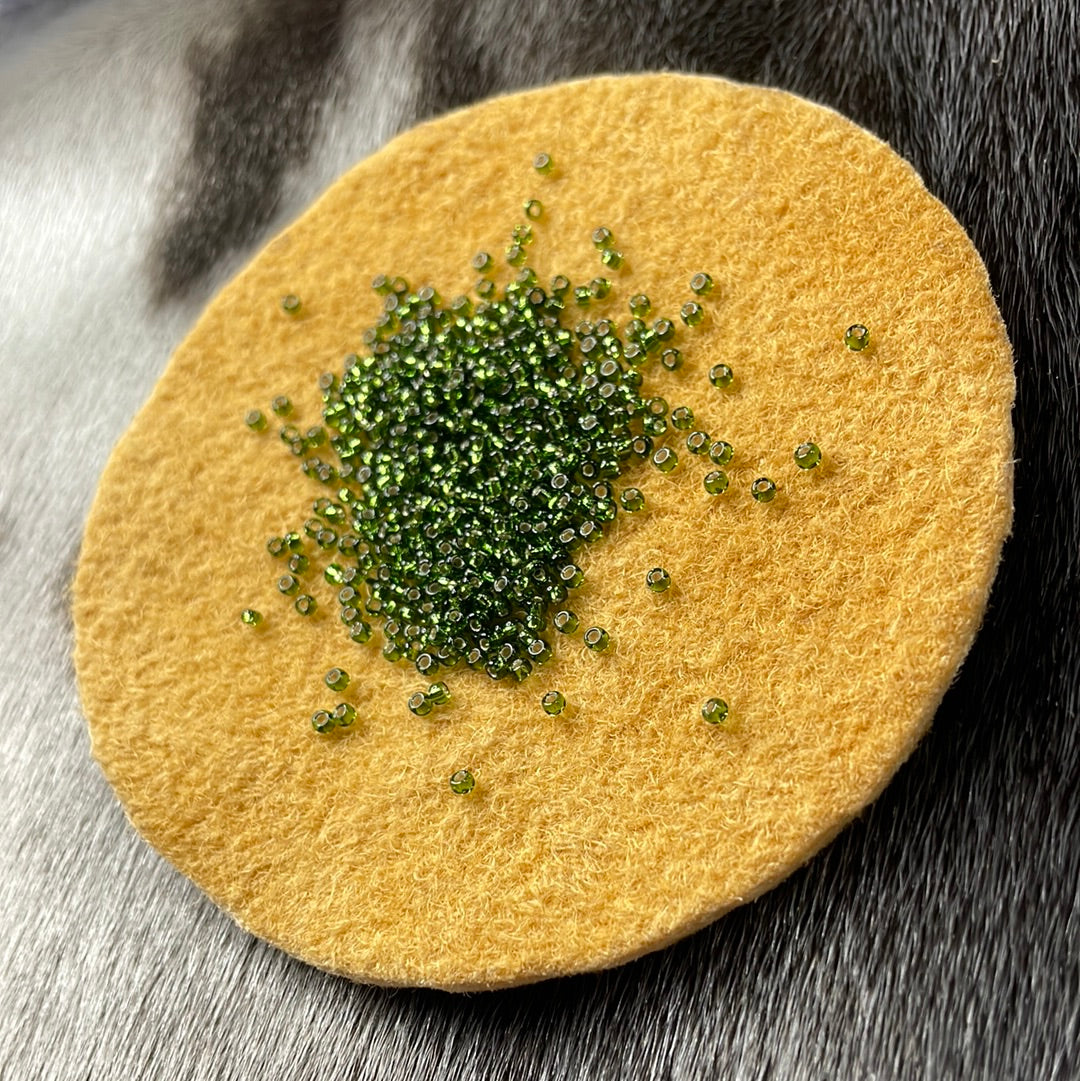 11/0 Miyuki Seed Bead - Olive