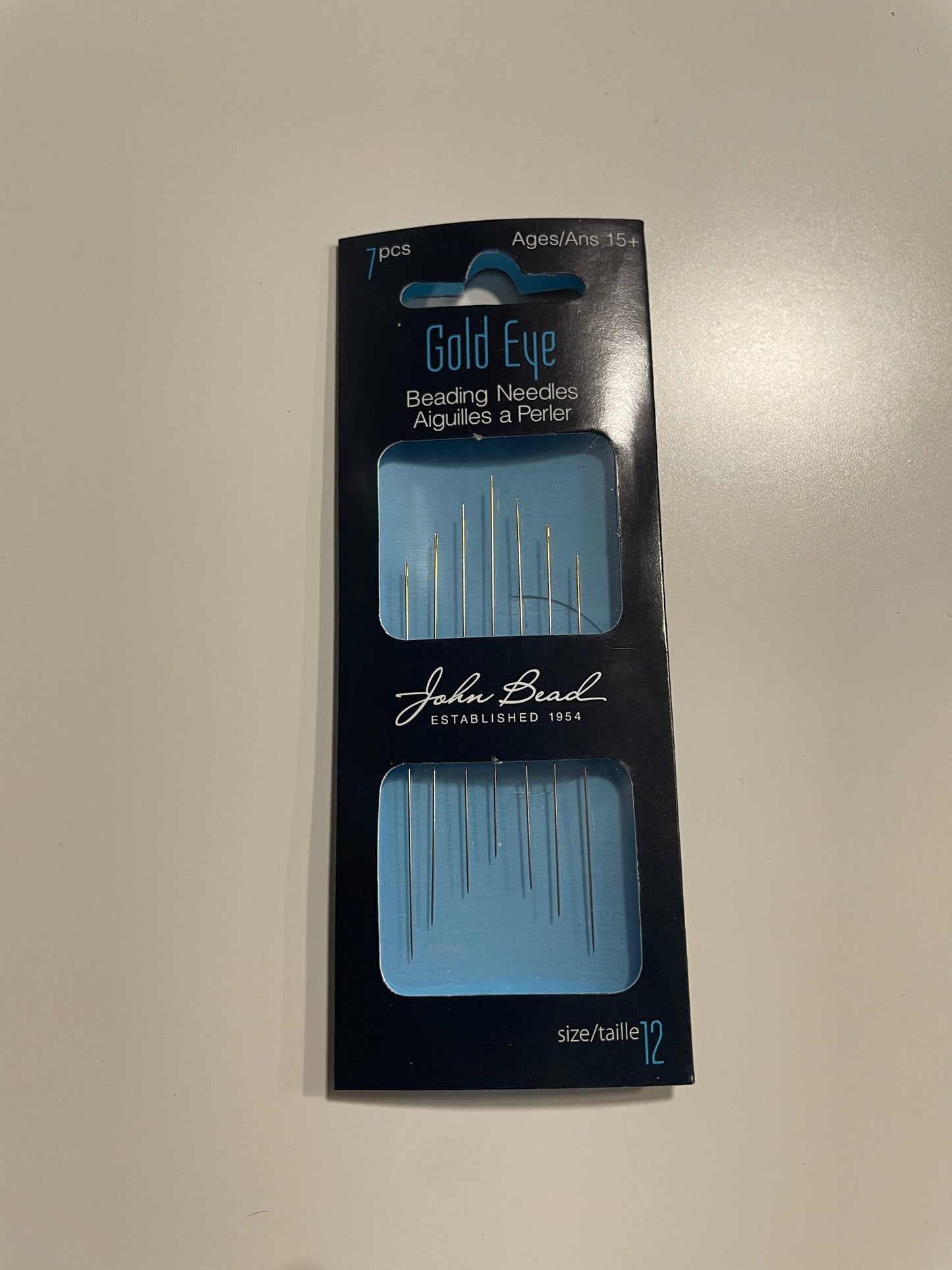 12 - beading needles