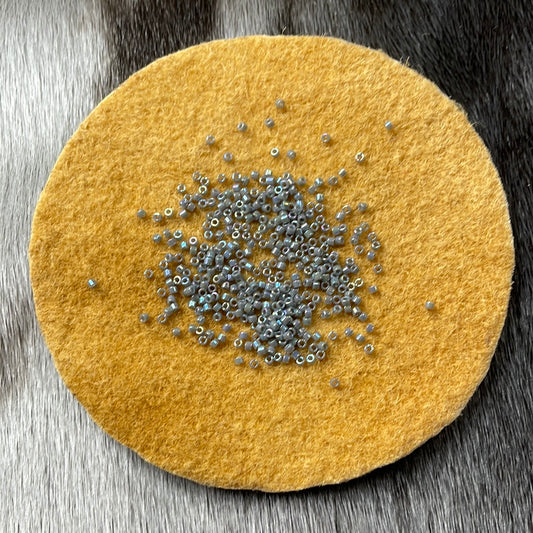 11/0 Miyuki Delica - Grey Op. AB