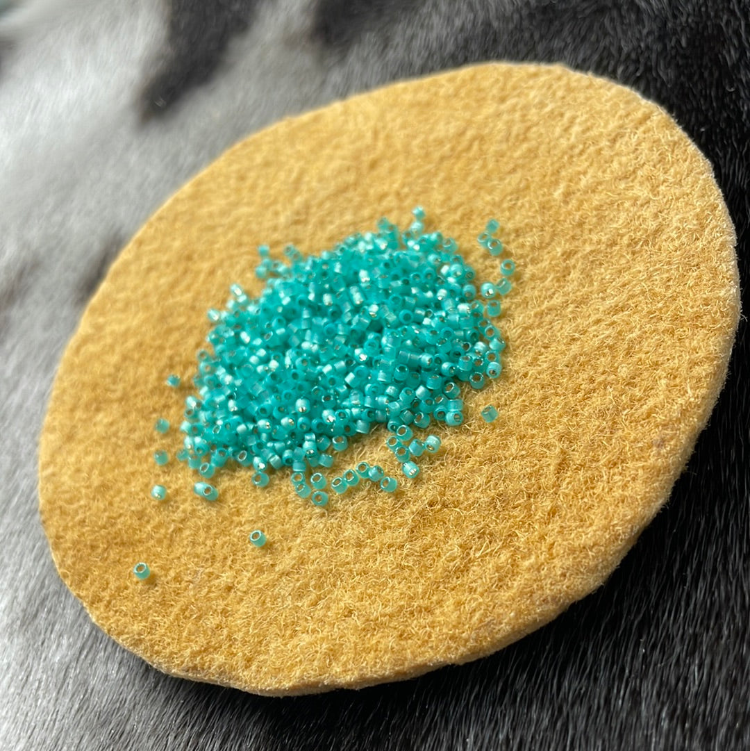 11/0 Miyuki Delica - Aqua SL Opal