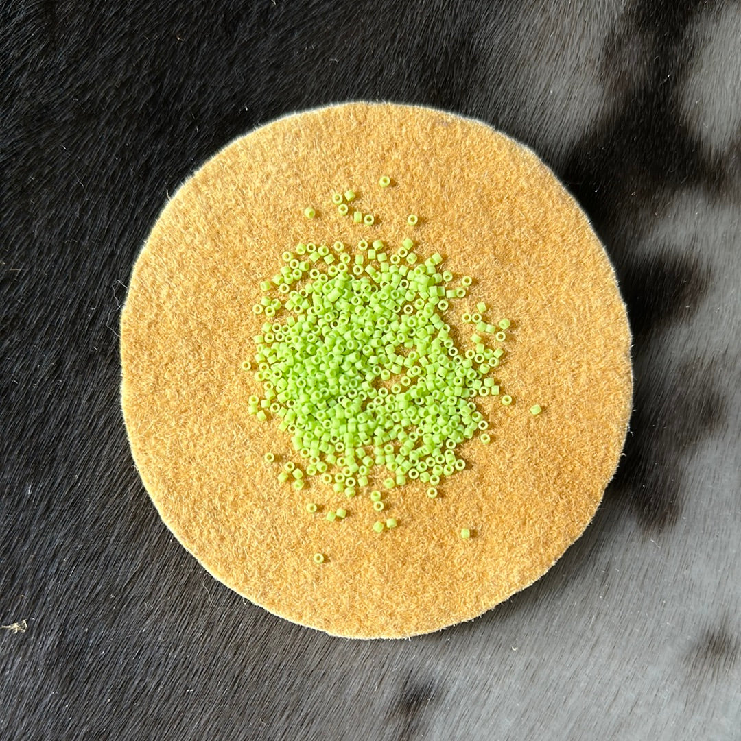 11/0 Miyuki Delica - Chartreuse Op. Matte